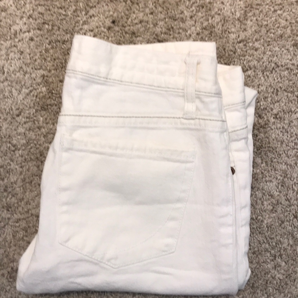Paper Denim And Cloth White Jeans